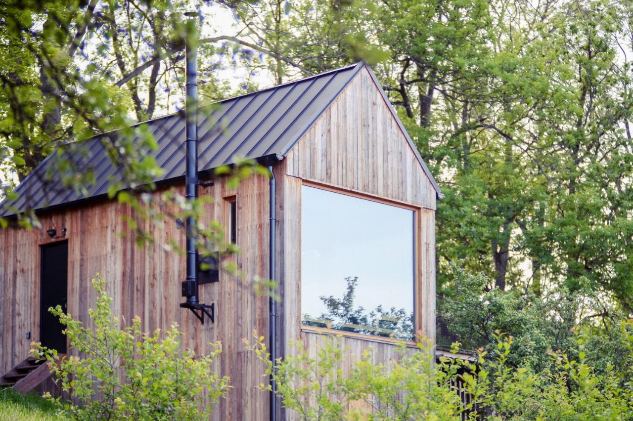Tri Domky - Tiny Houses Depoltice Dış mekan fotoğraf