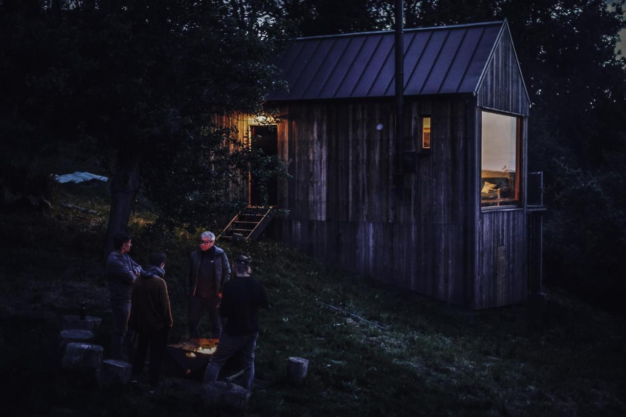 Tri Domky - Tiny Houses Depoltice Dış mekan fotoğraf