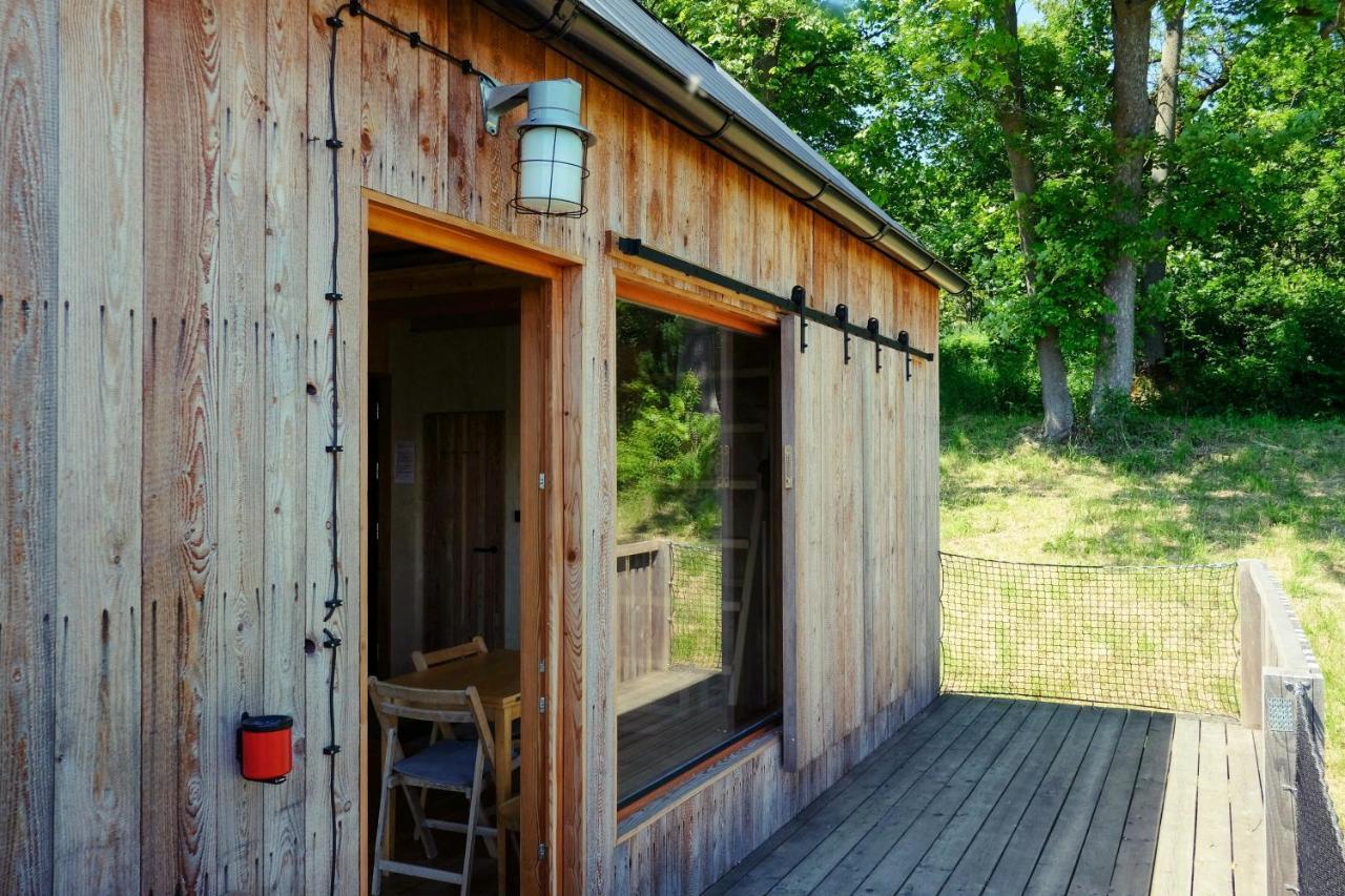 Tri Domky - Tiny Houses Depoltice Dış mekan fotoğraf