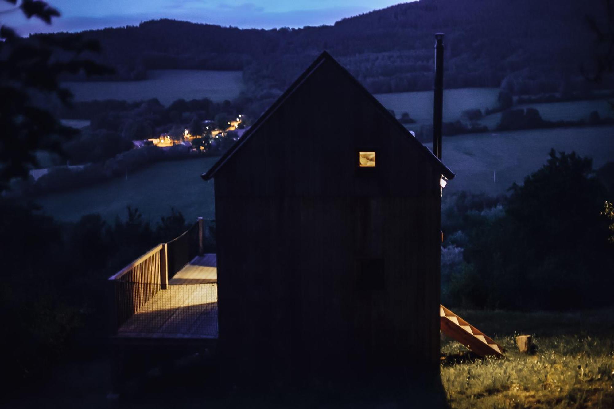 Tri Domky - Tiny Houses Depoltice Dış mekan fotoğraf