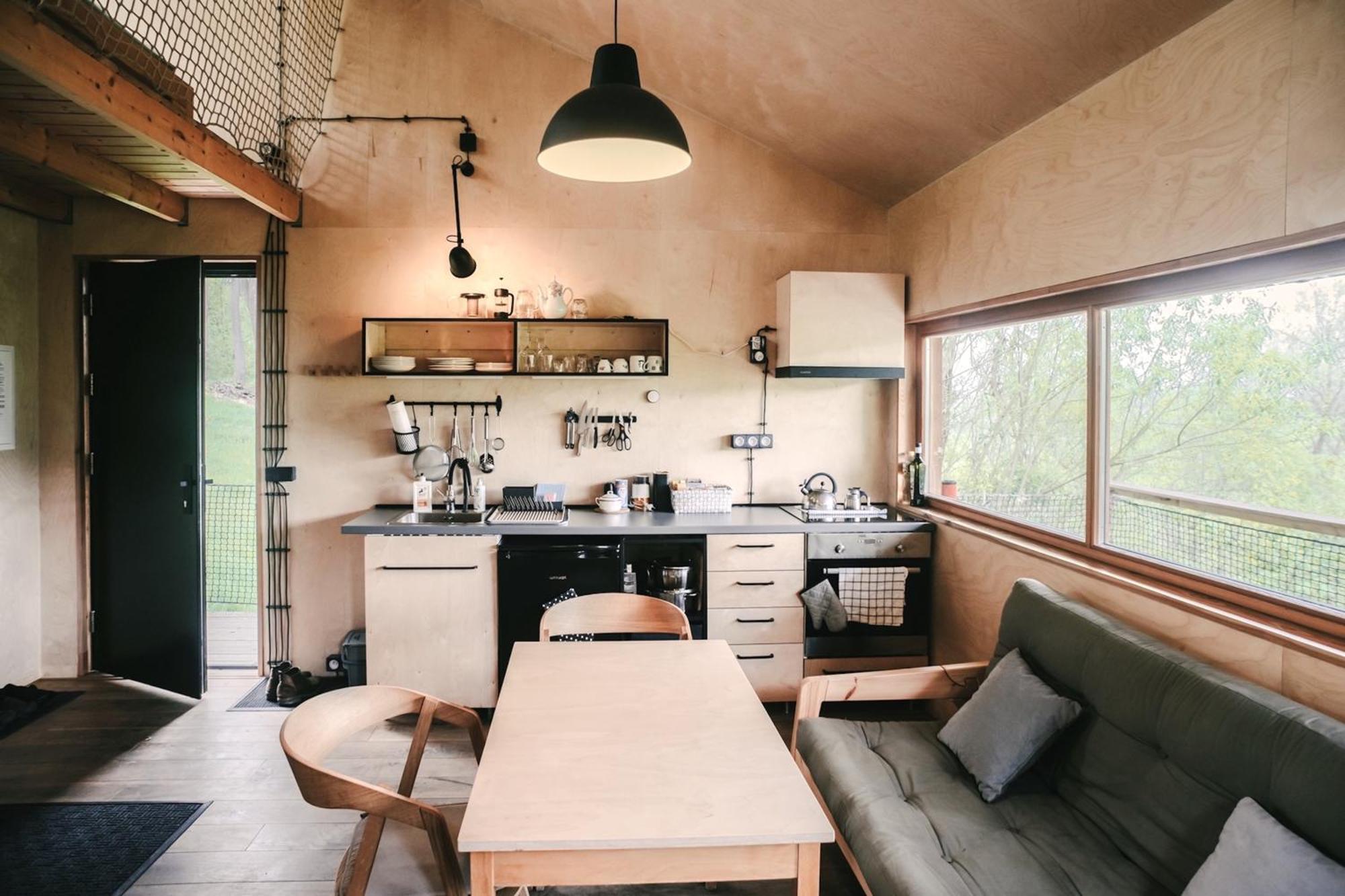 Tri Domky - Tiny Houses Depoltice Dış mekan fotoğraf