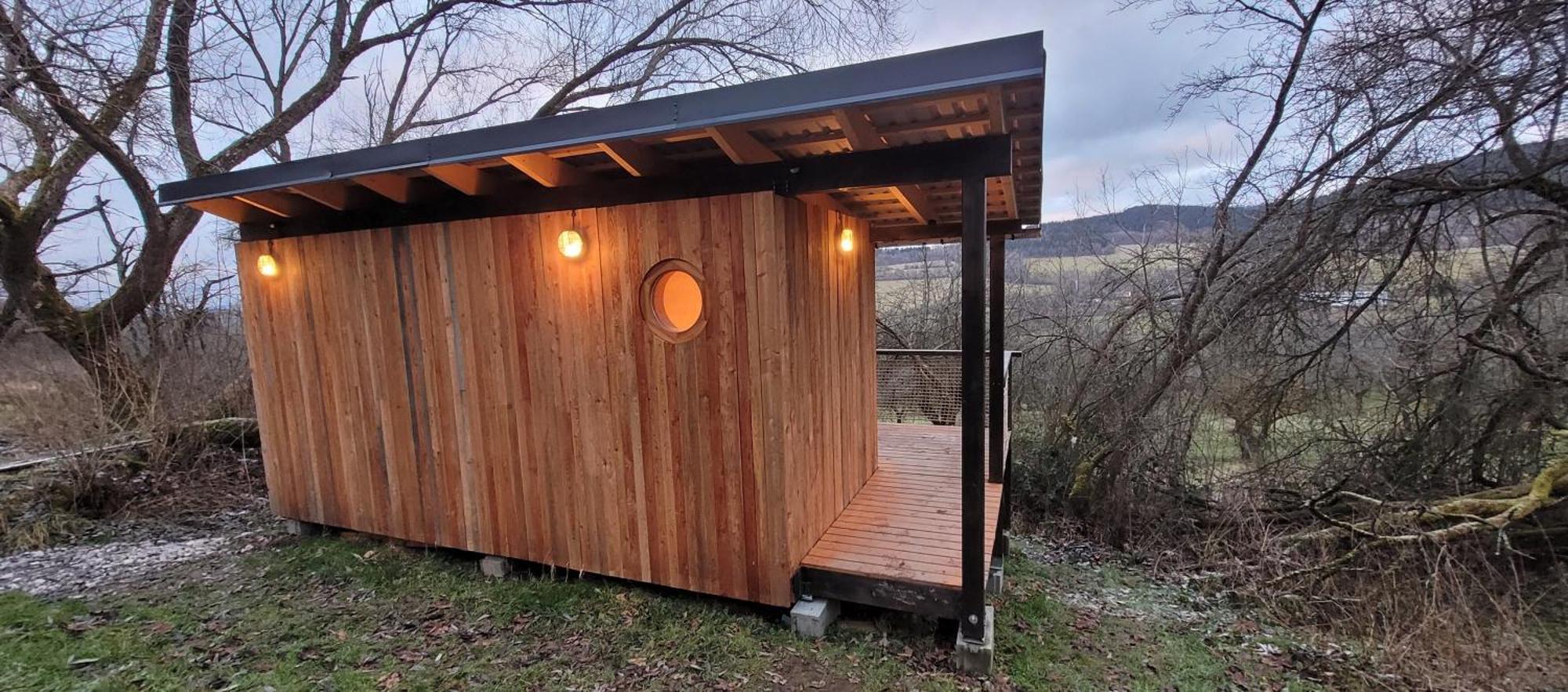 Tri Domky - Tiny Houses Depoltice Dış mekan fotoğraf